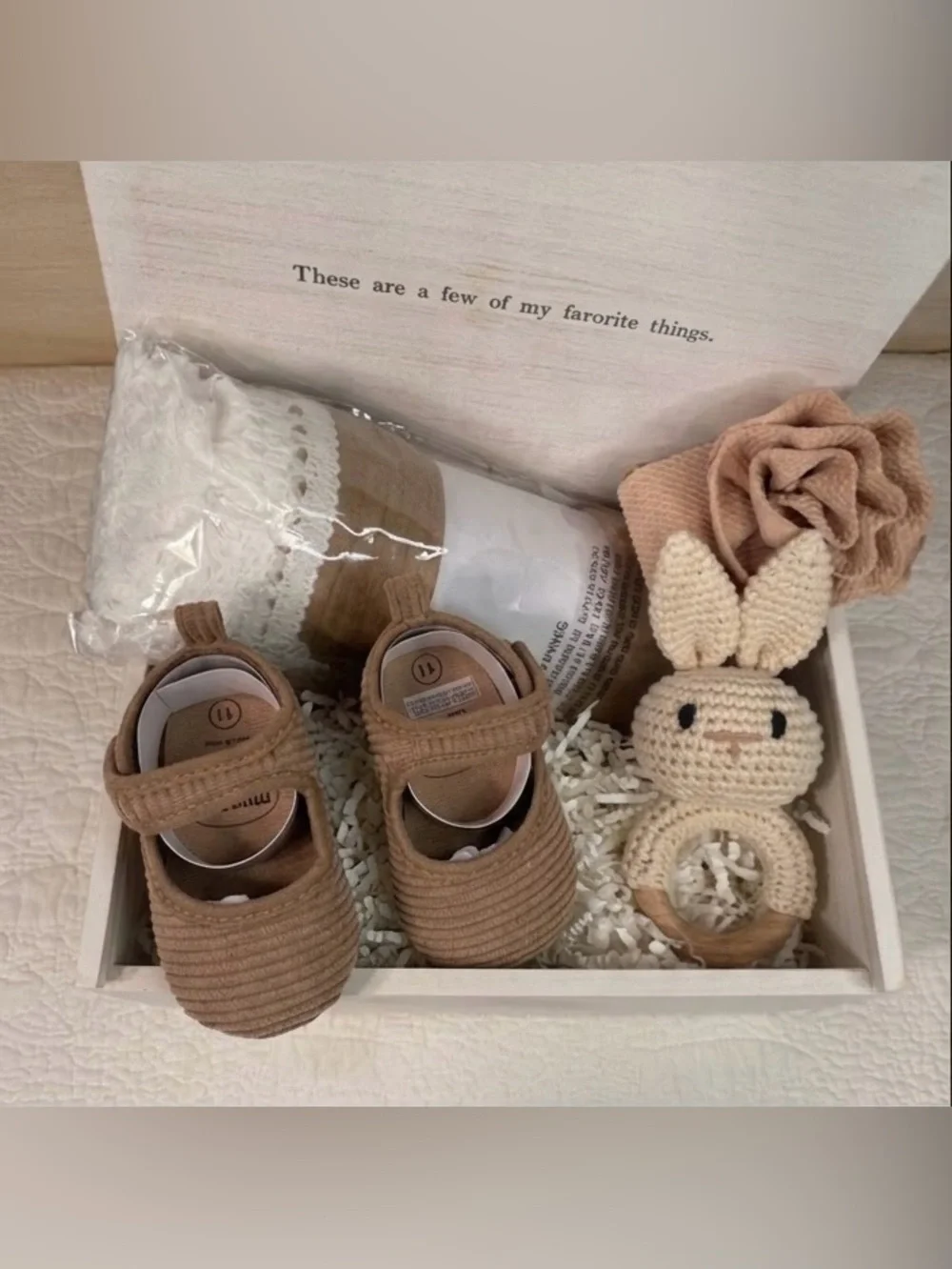 Baby Girl Keepsake Gift Box- Gift Set